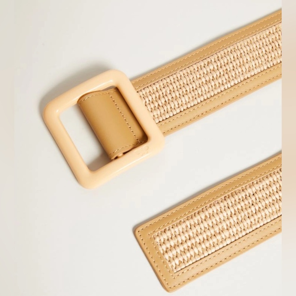 Weekend Max Mara Label-cut Raffia Effect Belt Size: Medium Spring/Summer - Picture 2 of 6